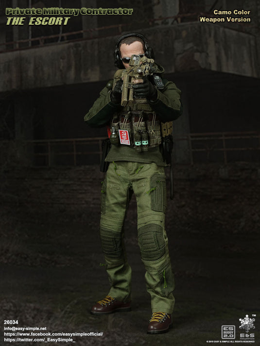 The Escort - Camo Gun Version - MINT IN BOX