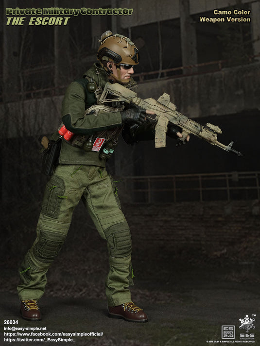 The Escort - Camo Gun Version - MINT IN BOX