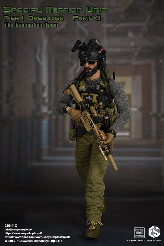 SMU Tier 1 Operator Part XII - Green Belt w/Lanyard & Tomahawk