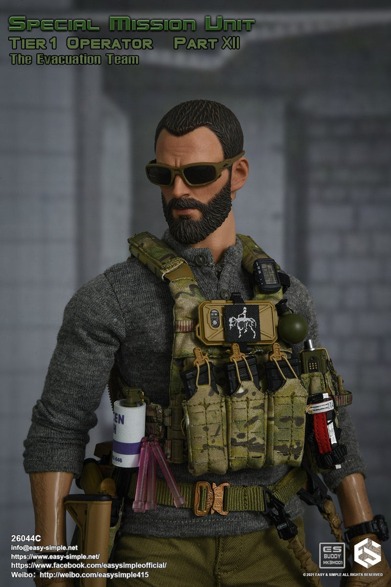 Load image into Gallery viewer, SMU Tier 1 Operator Part XII - Male Base Body (NEW) w/Head Sculpt
