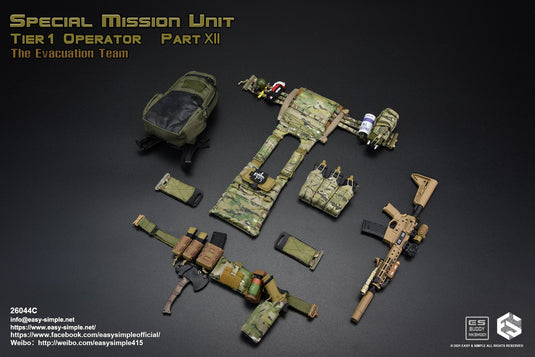 SMU Tier 1 Part XII The Evacuation Team - MINT IN BOX