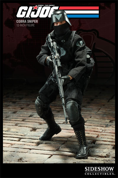Load image into Gallery viewer, GI JOE - Cobra Sniper - Dragunov Sniper Rifle w/Folding Stock
