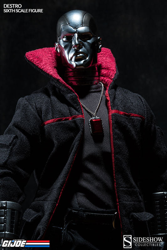 Load image into Gallery viewer, GI JOE - Destro - Black &amp; Grey Padded Pants
