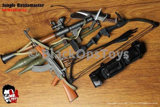 Jungle Battlemaster RAMBO Bow & Arrows Set