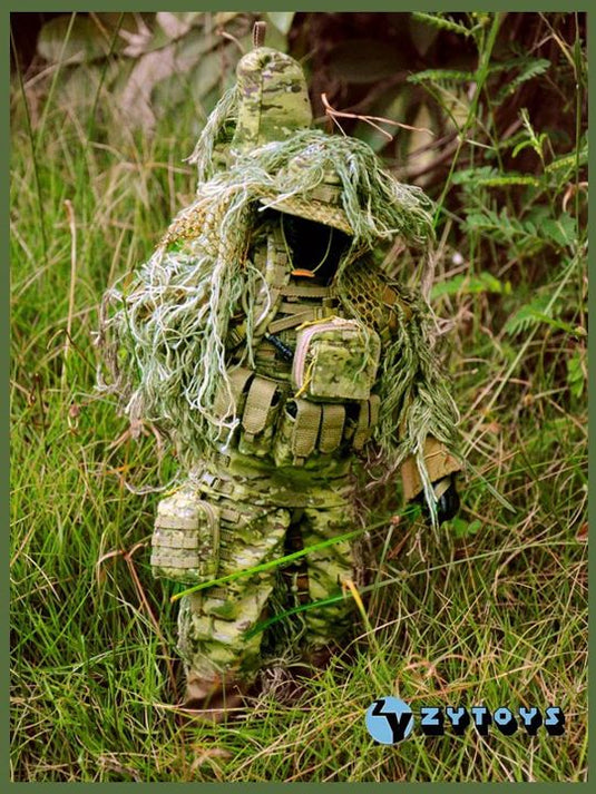 Special Combat Sniper - Ghillie Material & Netting