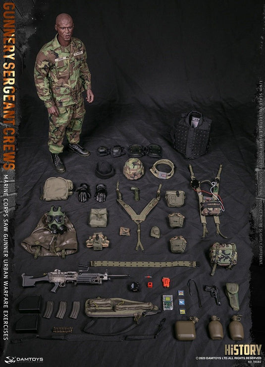 US Marine SAW Gunner Crews - Portable Game System Set