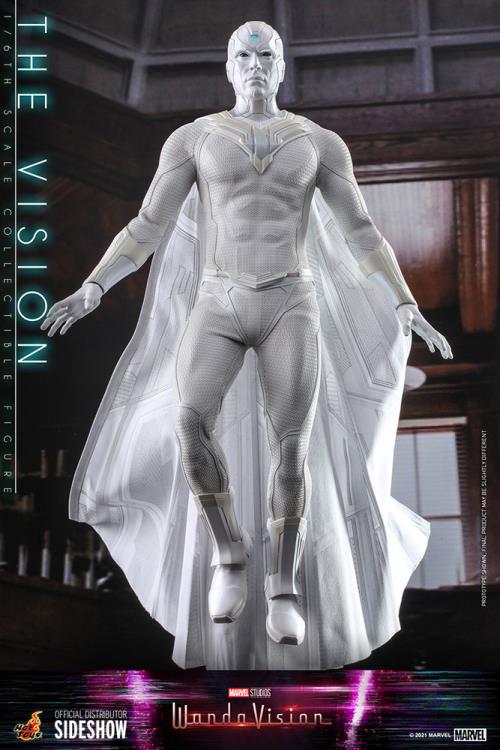 Load image into Gallery viewer, Wandavision - White Vision - White Light Up Head Sculpt w/Beam
