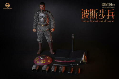 Load image into Gallery viewer, Persian Infantry - Male Base Body w/Head Sculpt &amp; Hands
