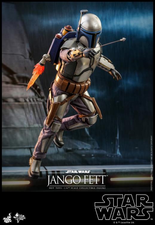 Load image into Gallery viewer, Star Wars Jango Fett - Original Color Z-6 Jetpack w/Flame FX
