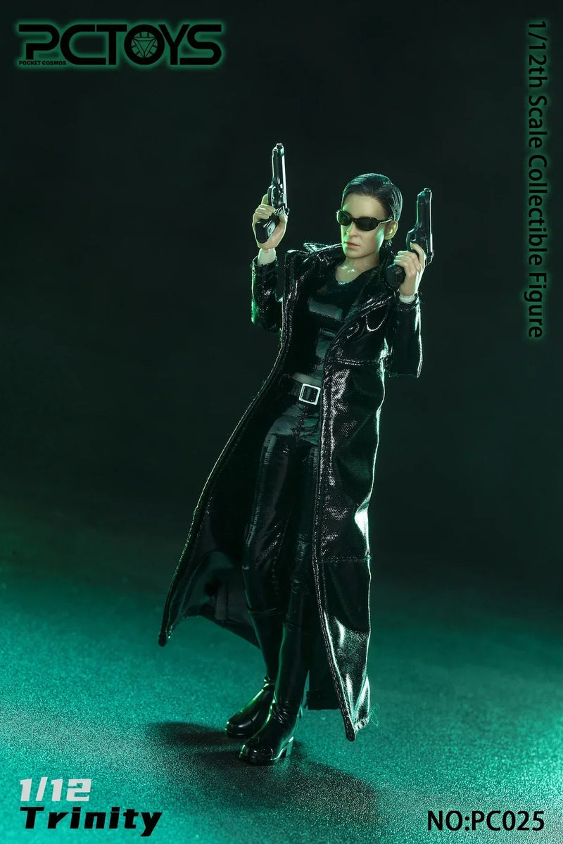 Load image into Gallery viewer, 1/12 - The Matrix Trinity - Black Belt w/Pistols &amp; Holsters
