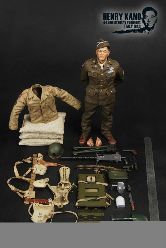 WWII - Infantry - Henry Kano - OD Green Military Coat