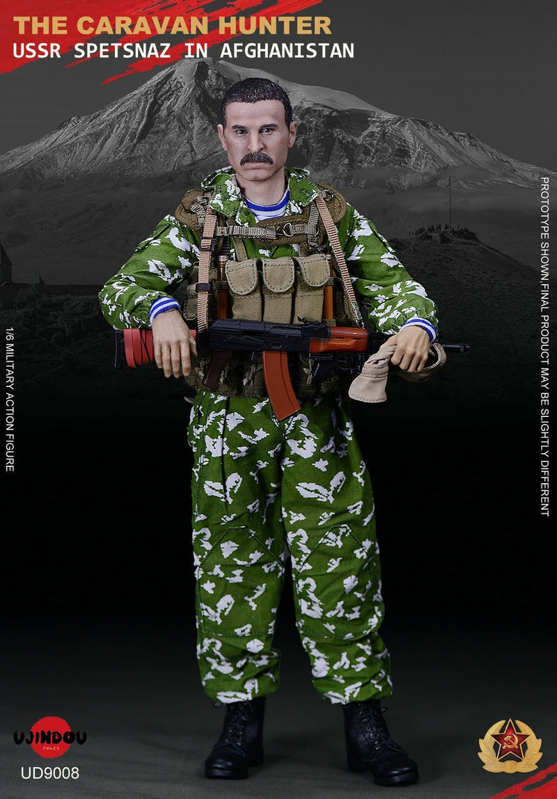 Load image into Gallery viewer, Russian USSR Spetsnaz - Male Dressed Body w/Boots &amp; Head Sculpt
