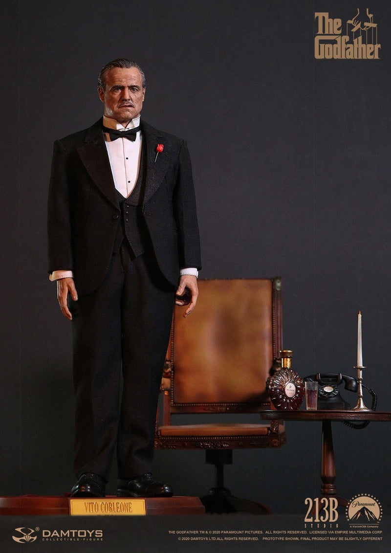 Load image into Gallery viewer, The Godfather Vito Corleone - Male Dressed Body w/Suit &amp; Padding
