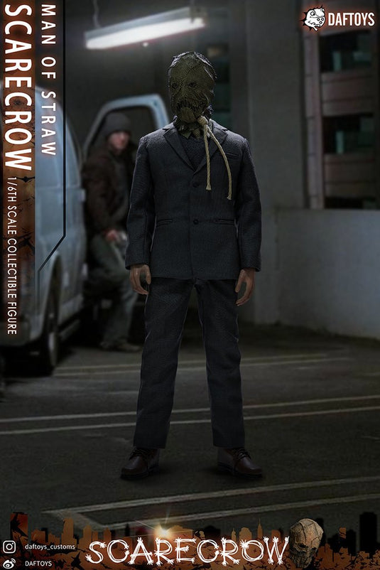 Scarecrow - Brown Leather-Like Boots (Peg Type)