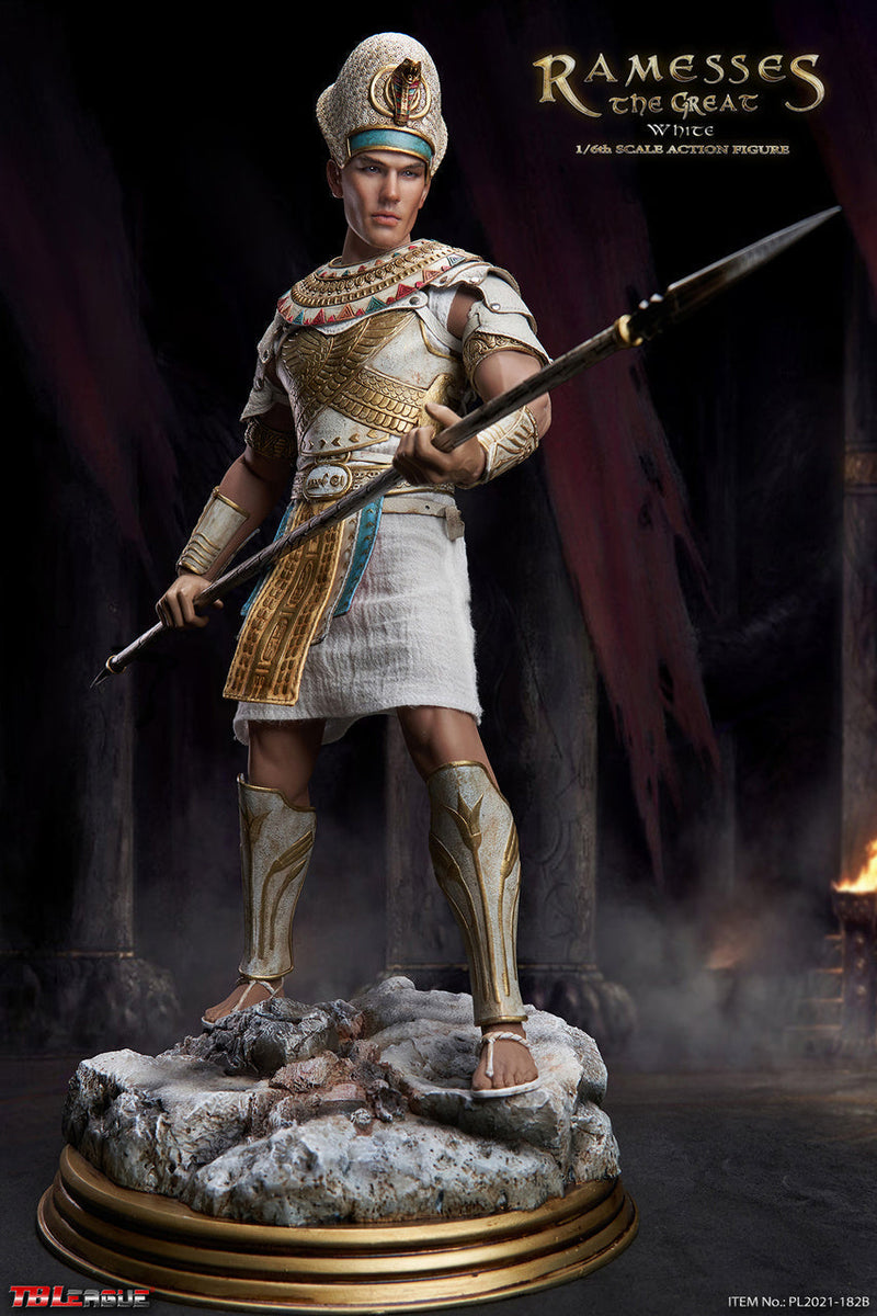 Load image into Gallery viewer, Ramesses The Great White Ver - White &amp; Gold Like Leg Armor
