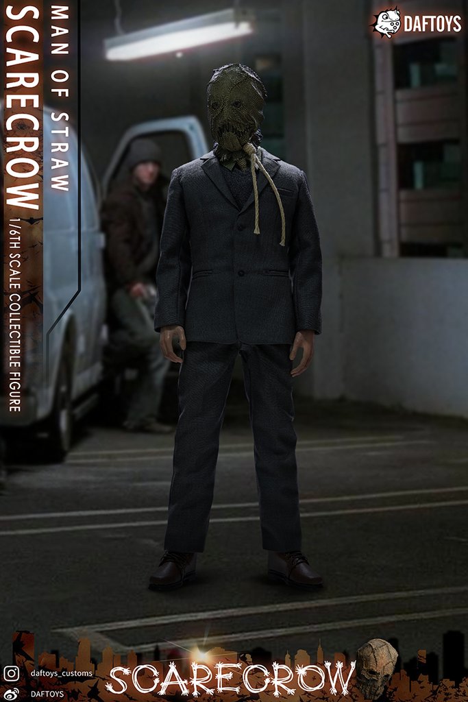 Load image into Gallery viewer, Scarecrow - Male Masked Head Sculpt
