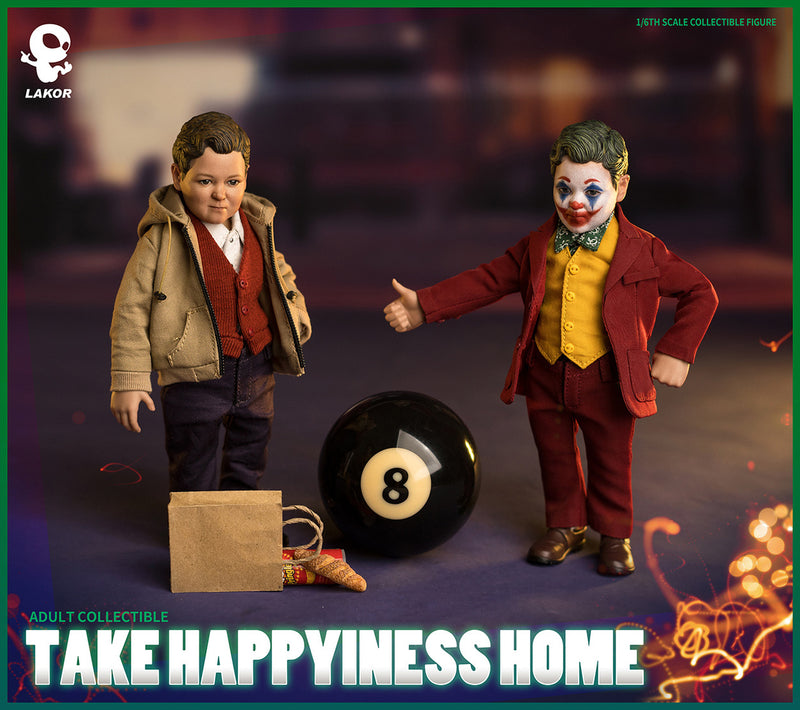 Load image into Gallery viewer, Child Joker - Child Sized Clown Head Sculpt
