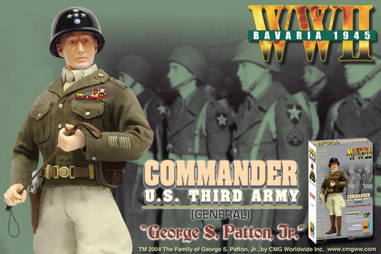 WWII - General George S. Patton - Colt .45 Revolver w/Holster