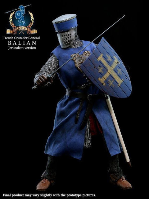 Load image into Gallery viewer, French Crusader General - Blue Shroud
