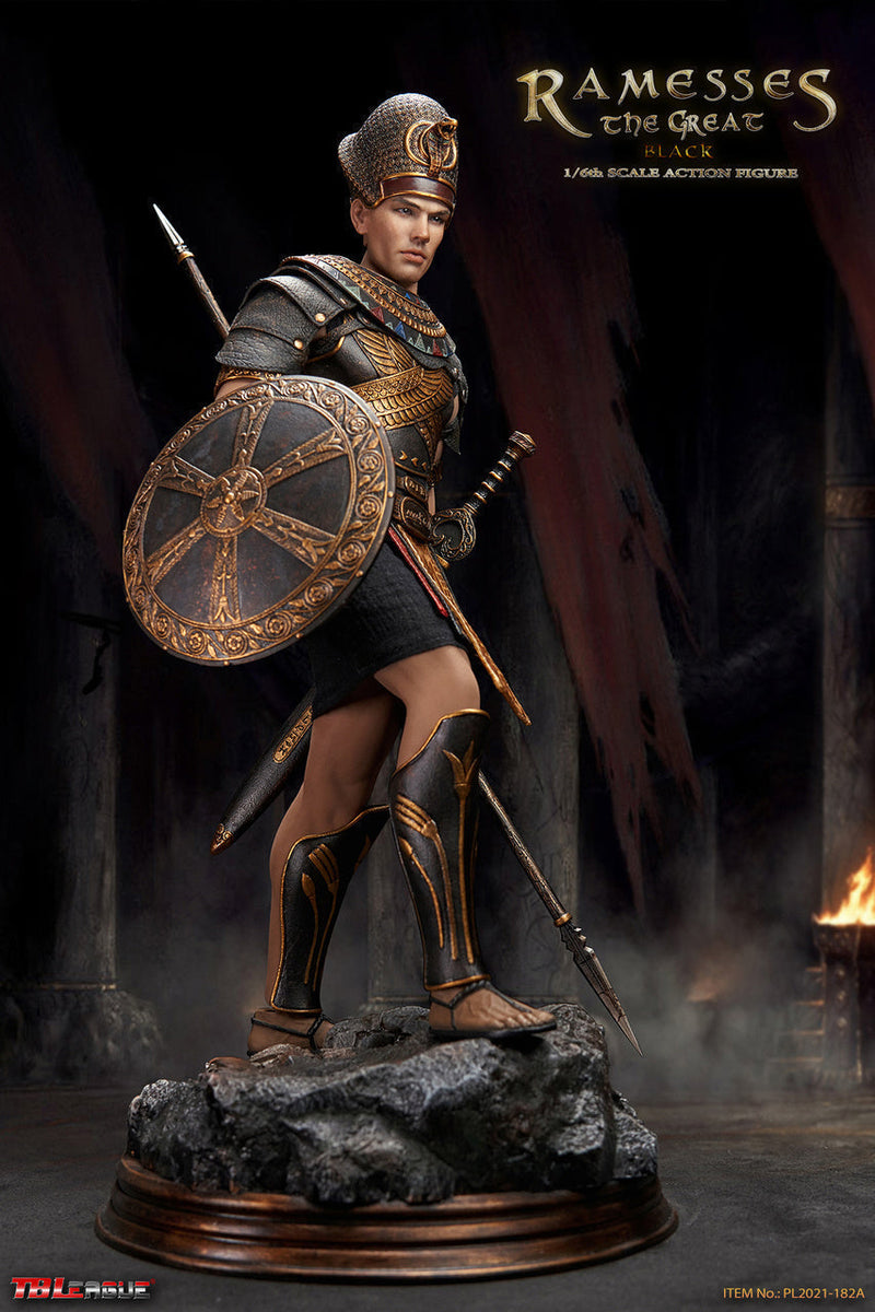 Load image into Gallery viewer, Ramesses The Great Black Ver - Black &amp; Gold Like Chest Armor
