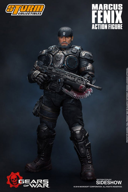 1/12 - Gears Of War - Marcus Fenix - Mark 3 Lancer Assault Rifle