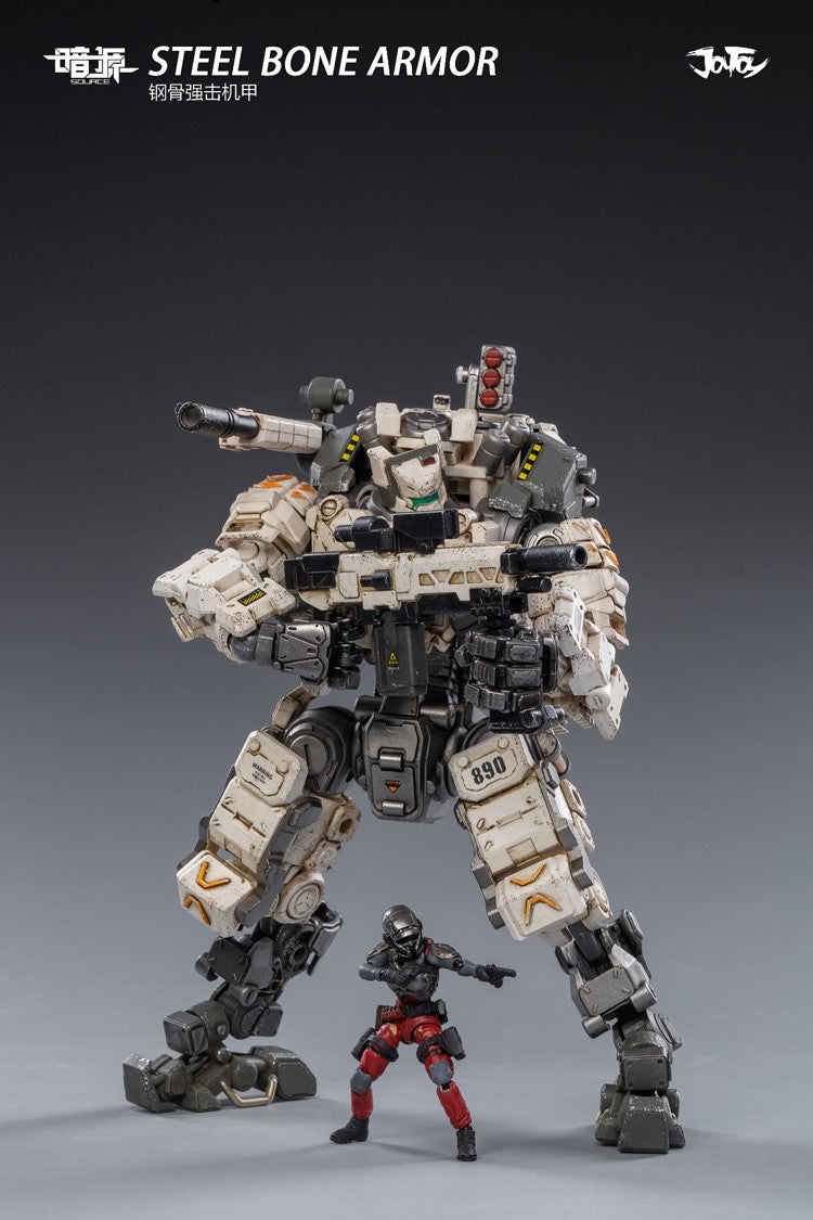 Load image into Gallery viewer, 1/25 Scale - Source - Steel Bone Mech White Version - MINT IN BOX
