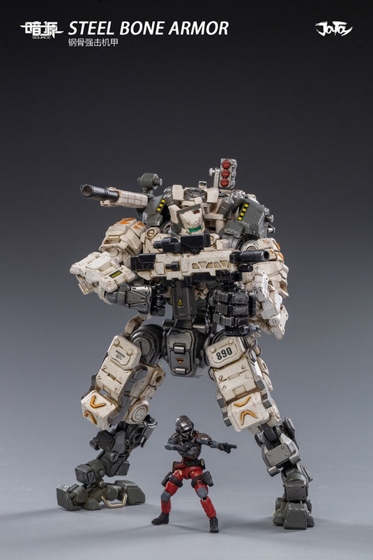 1/25 Scale - Source - Steel Bone Mech White Version - MINT IN BOX