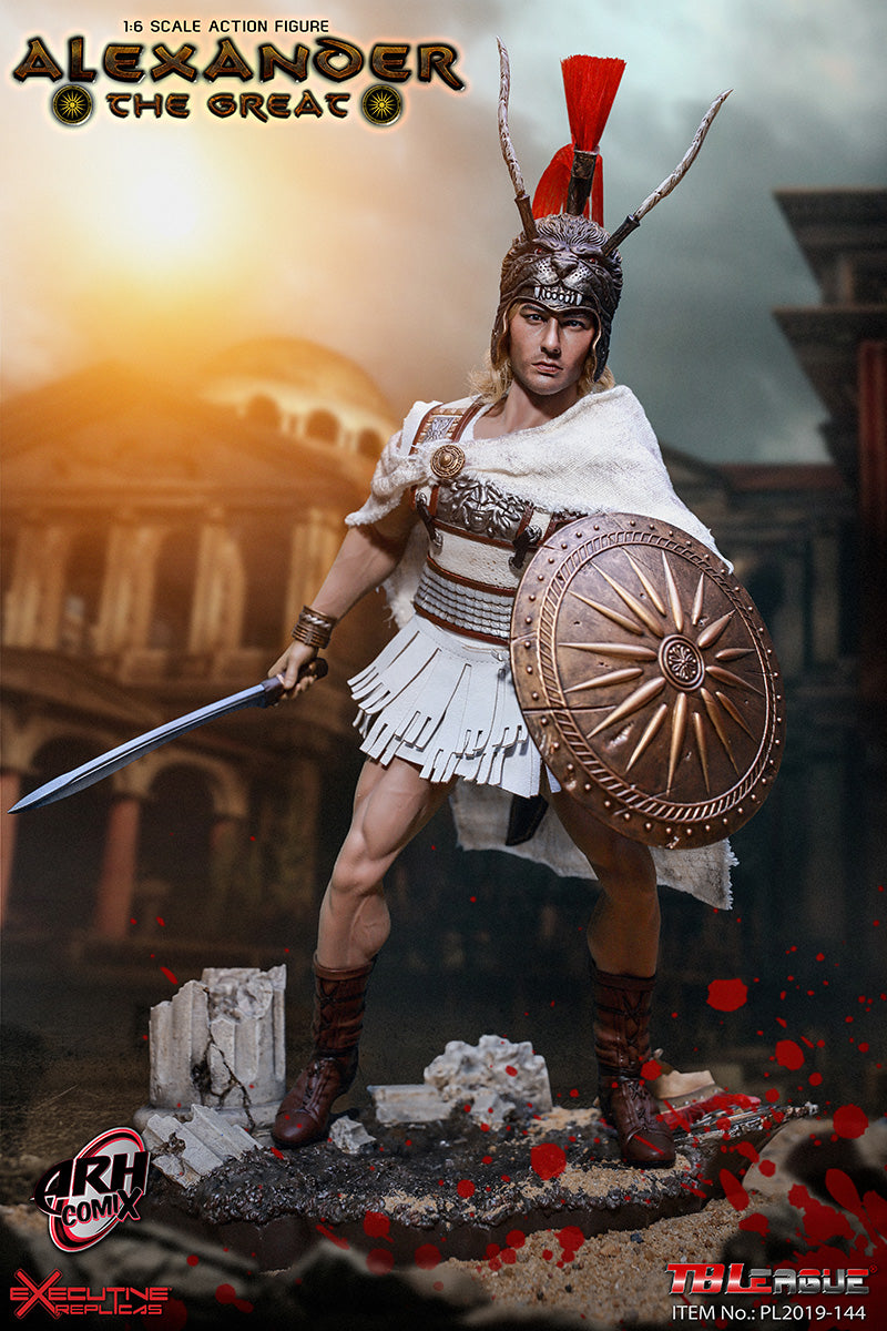 Load image into Gallery viewer, Alexander The Great - White Kilt
