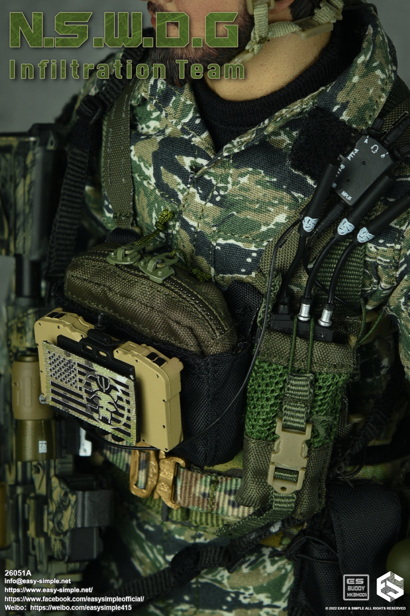 Load image into Gallery viewer, N.S.W.D.G Infiltration Team Ver. A - MINT IN BOX - 26051A
