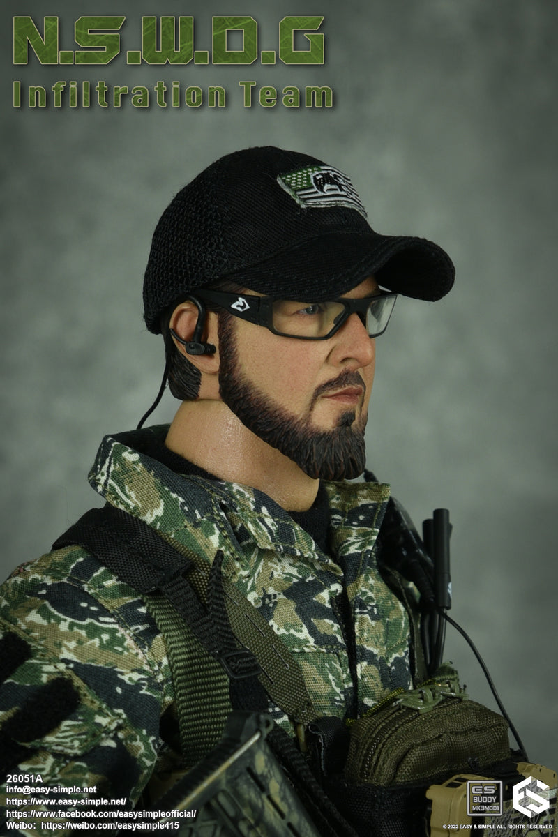 Load image into Gallery viewer, N.S.W.D.G Infiltration Team Ver. A - MINT IN BOX - 26051A
