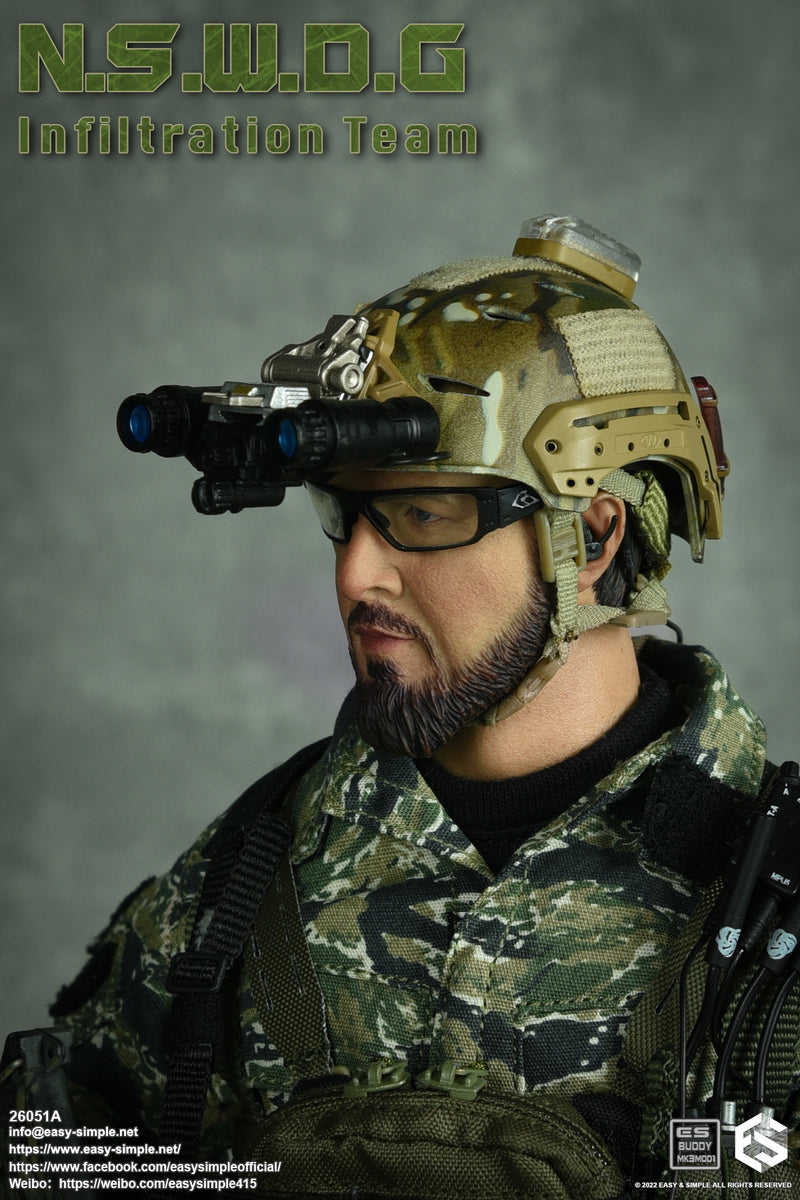 Load image into Gallery viewer, N.S.W.D.G Infiltration Team Ver. A - MINT IN BOX - 26051A
