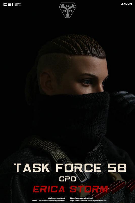 Task Force 58 CPO - Erica Storm - MINT IN BOX