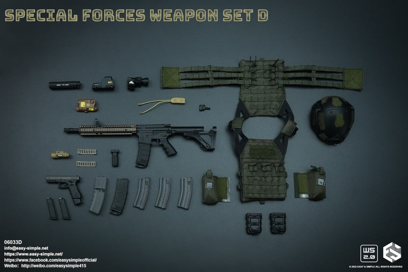 Load image into Gallery viewer, Special Forces Weapon Set - Version D - MINT IN BOX

