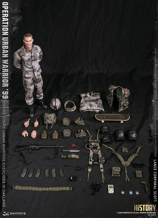 Operation Urban Warrior '99 Marine Corps Corporal Scott - MINT IN BOX