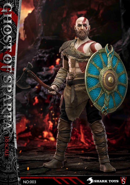 Ghosts Of Sparta - Metal Battle Axe w/Shield