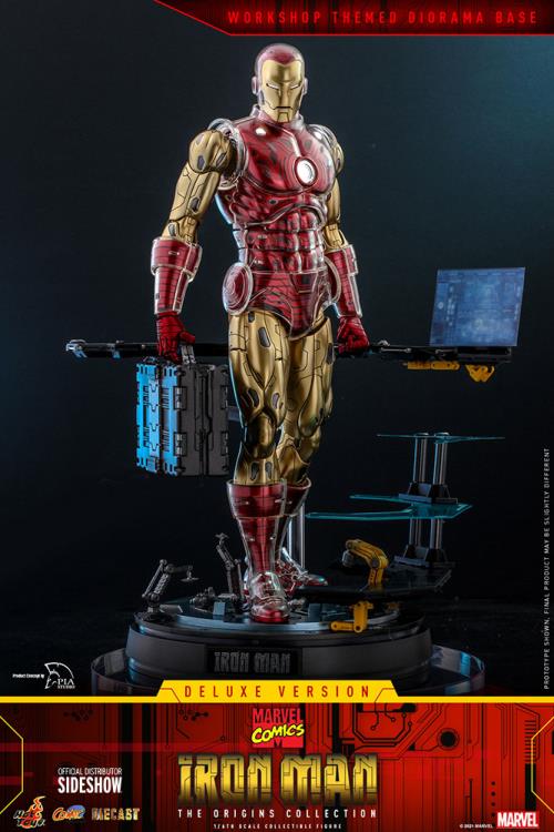 Marvel Comics - Diecast Iron Man Suit Deluxe Version - MINT IN BOX