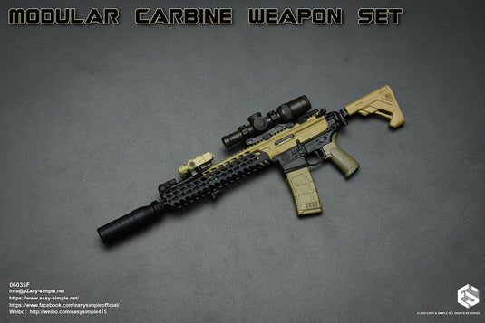 Modular Carbine Weapon Set 6-Pack COMBO - MINT IN BOX