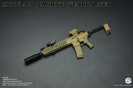 Modular Carbine Weapon Set Ver. E - Chest Rig w/Fanny Pack