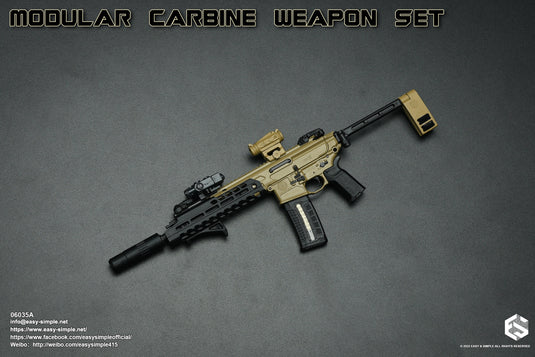 Modular Weapon Set Ver. A - MCX Rifle w/Attachment Set