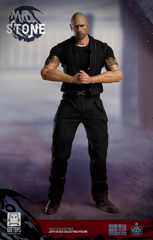 Mr. Stone - Black Vest & Pants Set