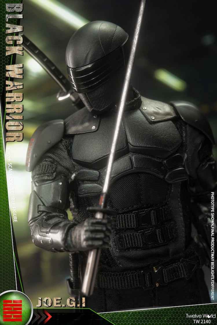 Load image into Gallery viewer, 1/12 - G.I. Joe - Snake Eyes - MINT IN BOX
