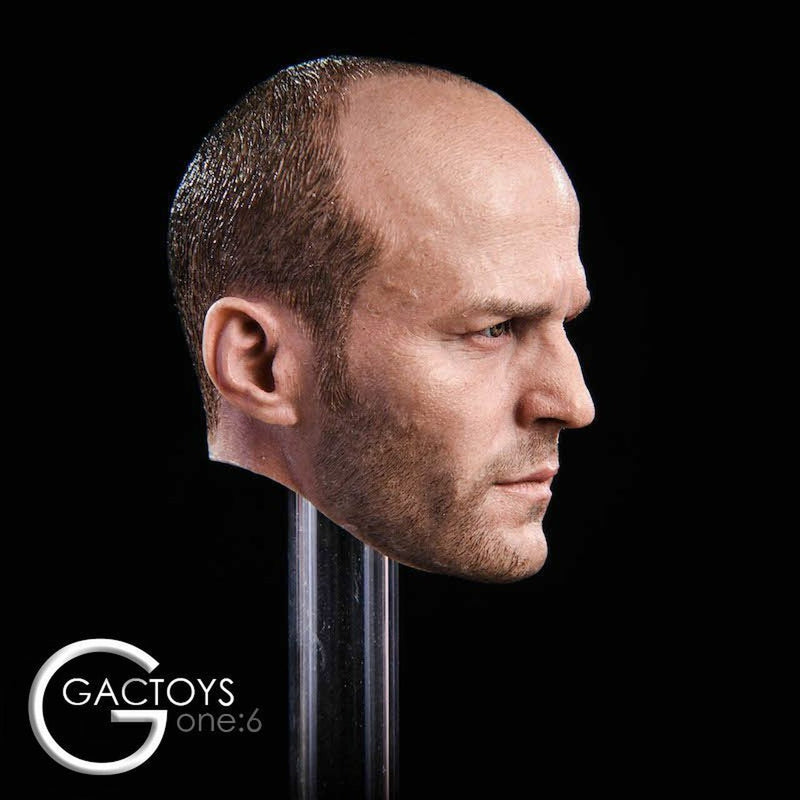 Load image into Gallery viewer, Male Jason Statham Head Sculpt - MINT IN BOX
