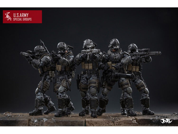 Load image into Gallery viewer, 1/18 - U.S. Armed Forces Special Groups Set - MINT IN BOX
