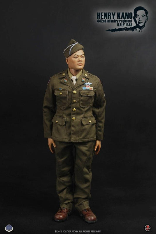 WWII - Infantry - Henry Kano - OD Green Military Coat