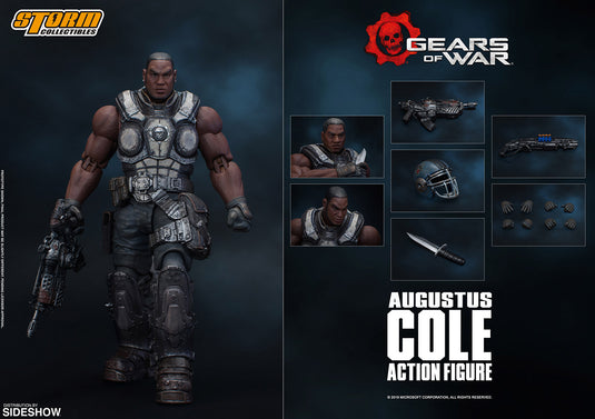 1/12 - Gears Of War - Augustus Cole - Gloved Hand Set