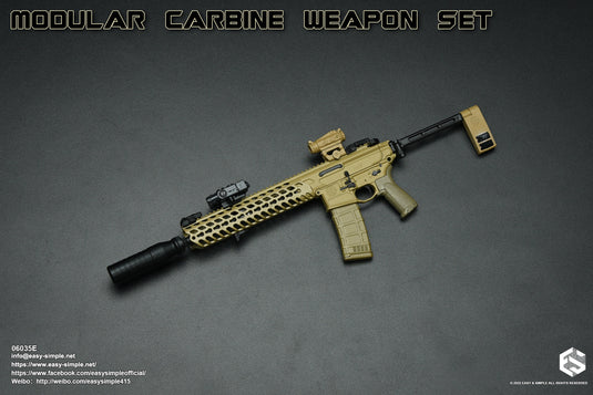 Modular Carbine Weapon Set Type E - MINT IN BOX