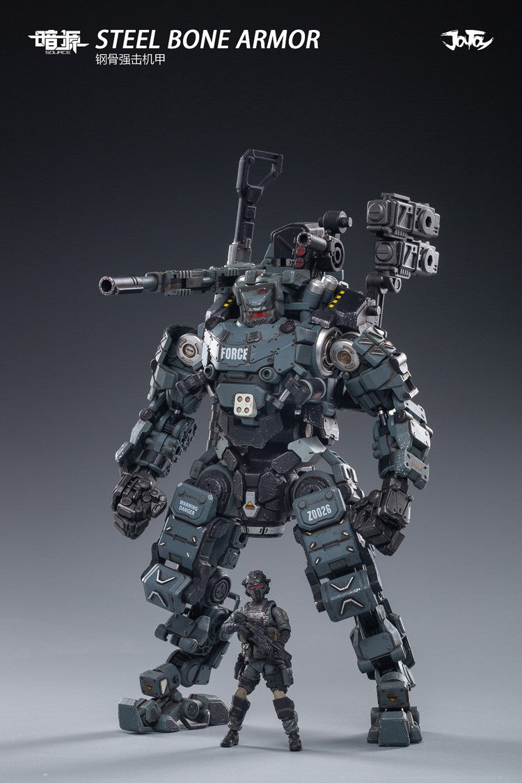 Load image into Gallery viewer, 1/25 Scale - Source - Steel Bone Mech Grey Version - MINT IN BOX
