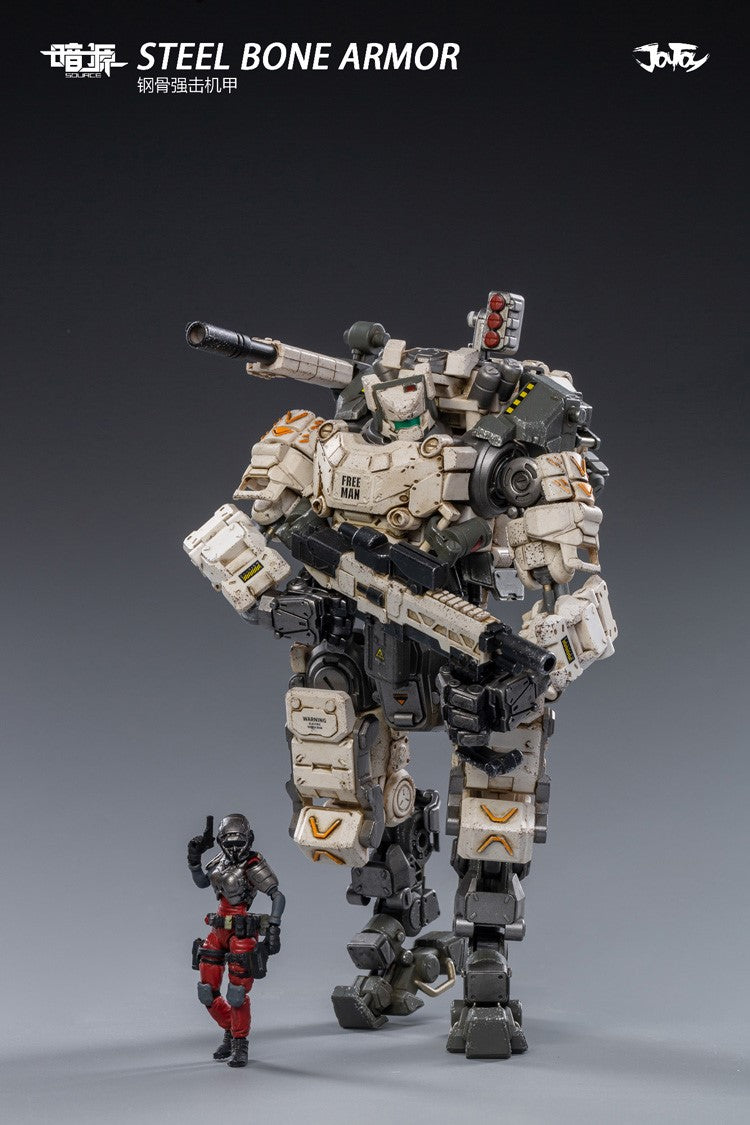 Load image into Gallery viewer, 1/25 Scale - Source - Steel Bone Mech White Version - MINT IN BOX
