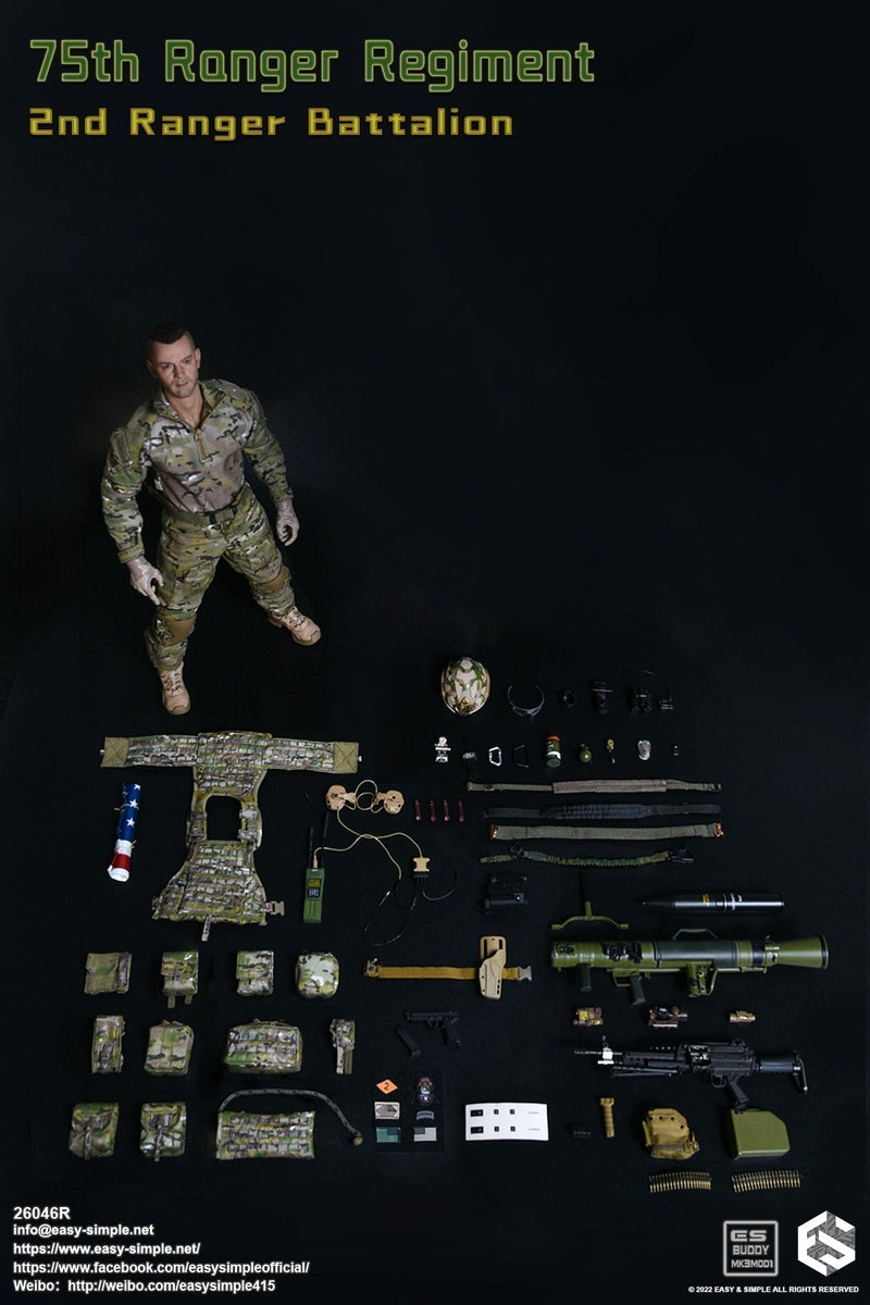 Load image into Gallery viewer, 75th Ranger Regiment - Multicam Plate Carrier Vest w/Pouch Set
