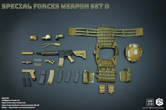 Special Forces Weapon Set - Version E - MINT IN BOX
